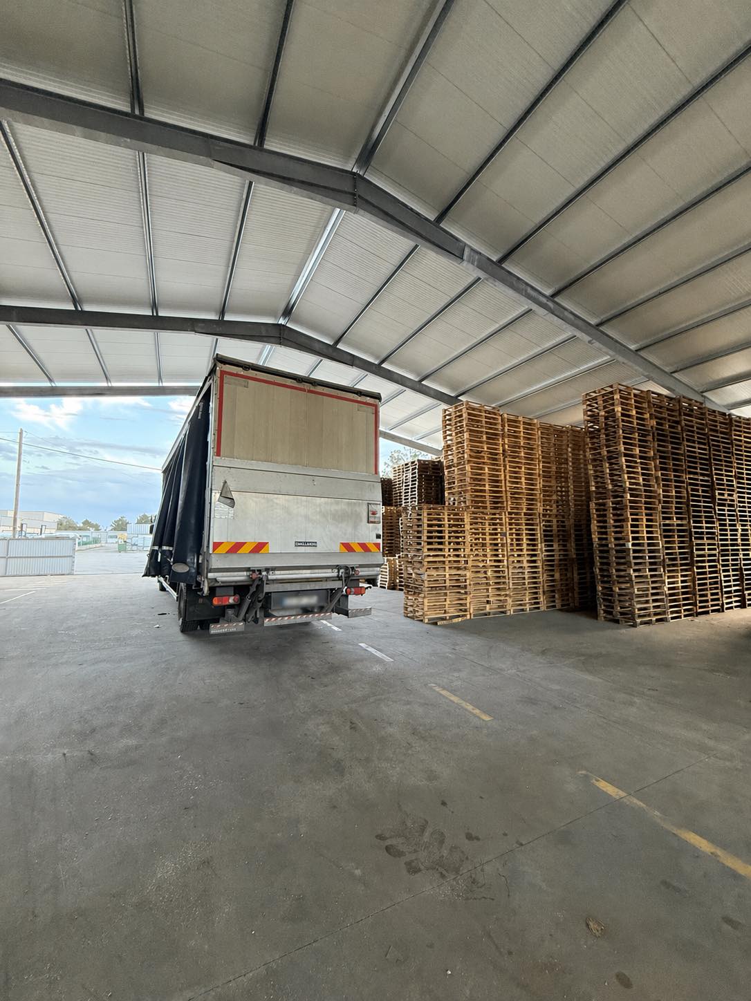 Frota de transporte próprio Exporpal